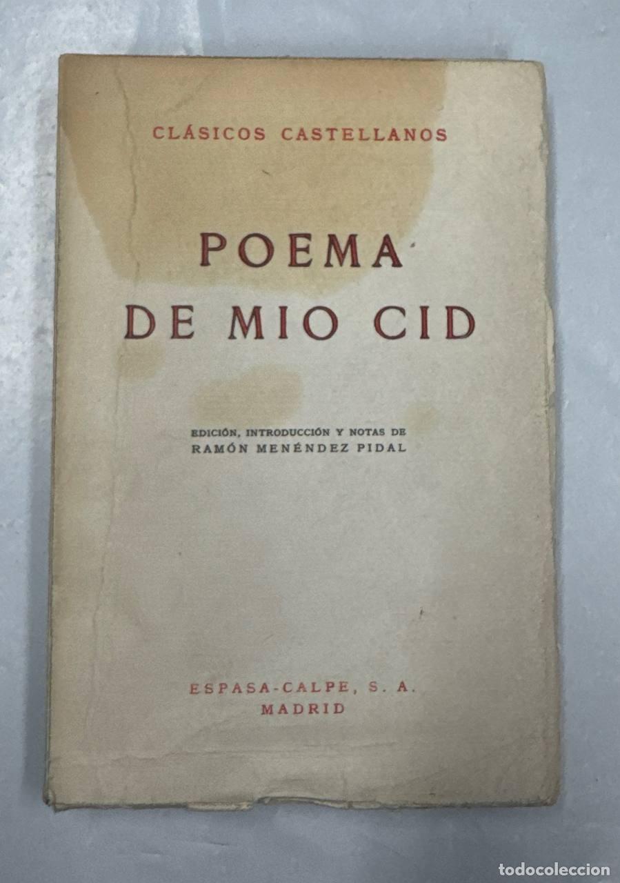 Libros: POEMA DEL MIO CID - CL&Aacute;SICOS CASTELLANOS. - Foto 1