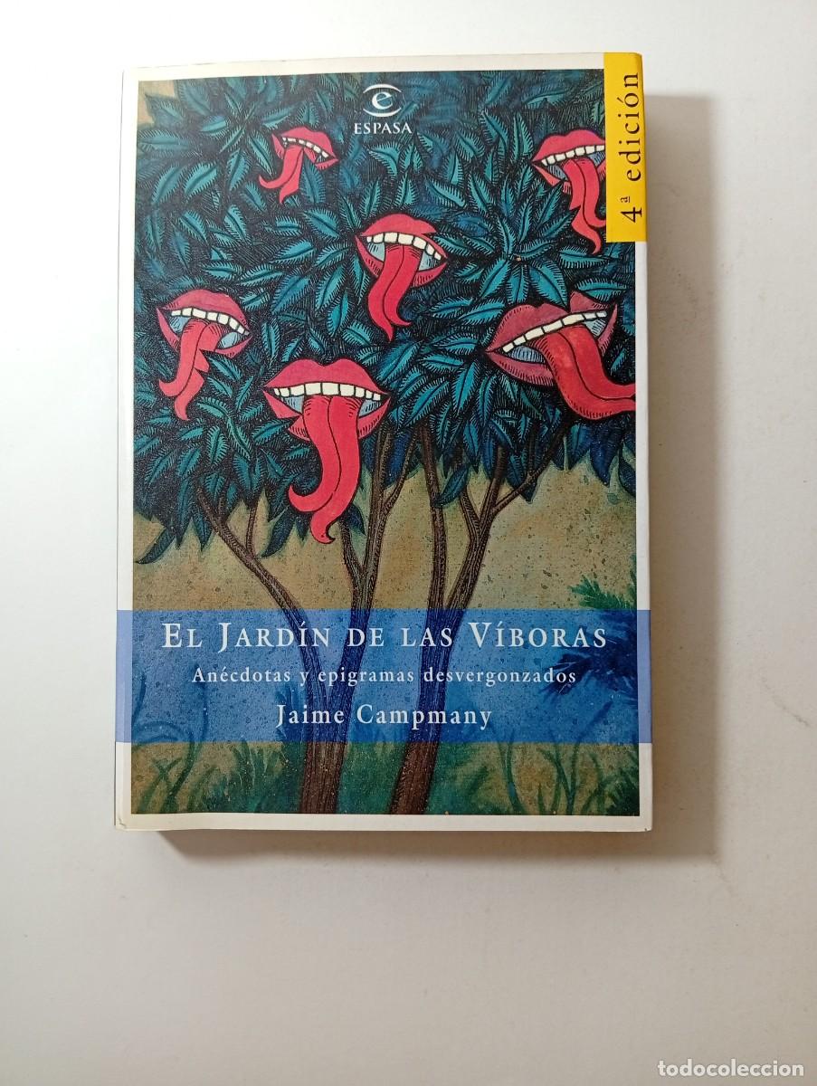 Libros: EL JARD&Iacute;N DE LAS V&Iacute;BORAS - JAIME CAMPMANY - ESPASA - Foto 1