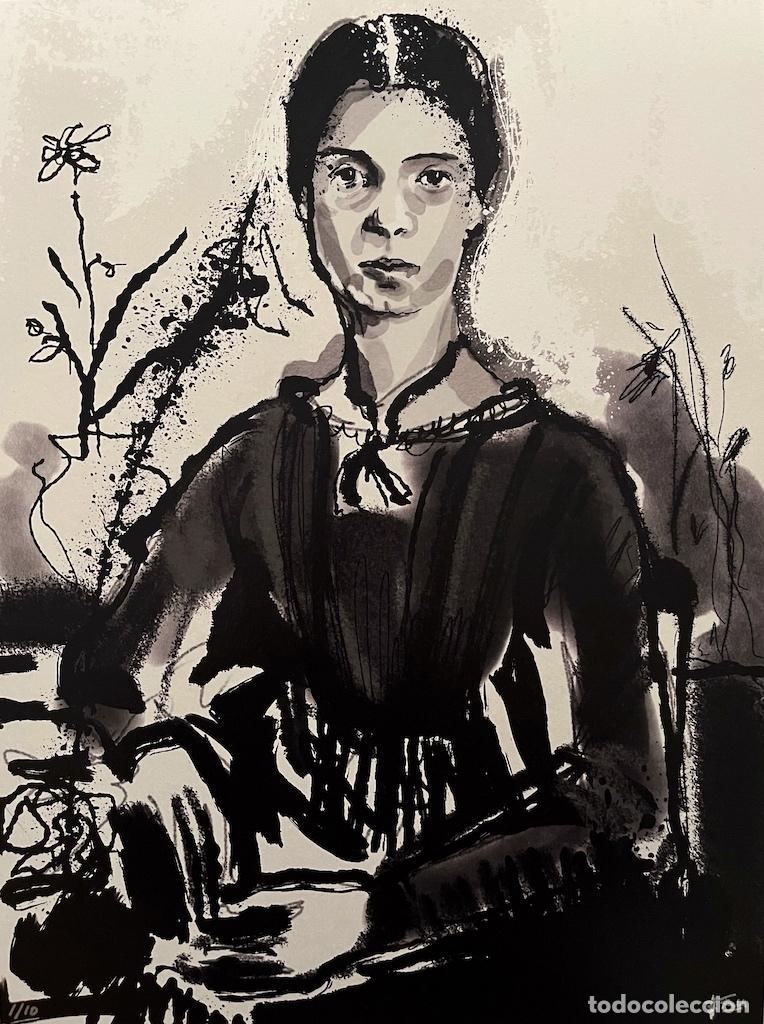 Libros: FRICHARD, Franz - L&aacute;mina: Emily Dickinson. - Foto 1