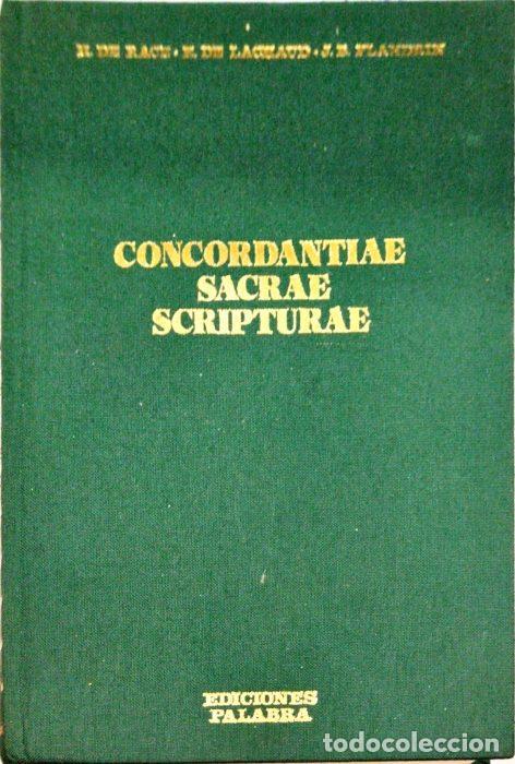 Libros: Concondantie Sacrae Scripturae - VVAA - Foto 1