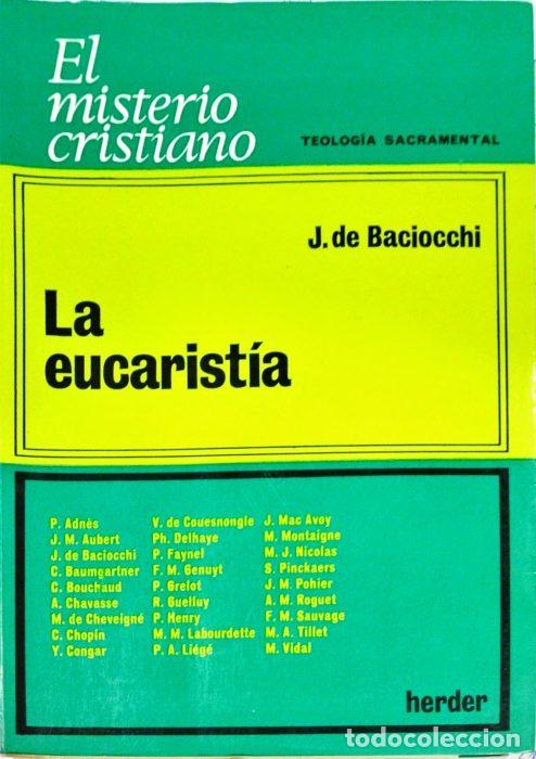 Libros: La eucarist&iacute;a - BACIOCCHI, J.D. - Foto 1