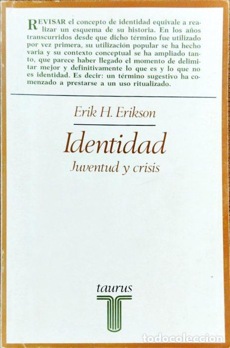 Libros: Identidad juventud y crisis - ERIKSON, ERIK H. - Foto 1
