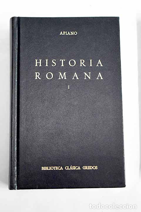 Libros: Historia romana, tomo I.- Apiano - Foto 1