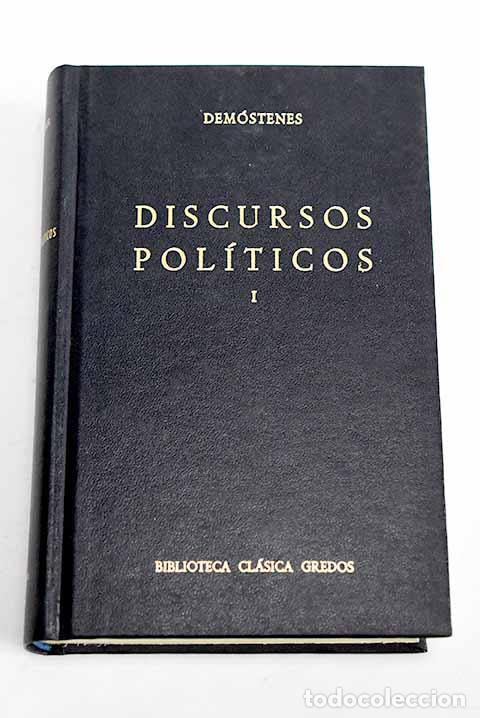 Libros: Discursos pol&iacute;ticos, tomo I.- Dem&oacute;stenes - Foto 1