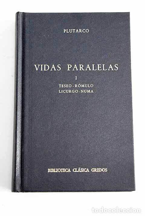Libros: Vidas paralelas, tomo I.- Plutarco - Foto 1