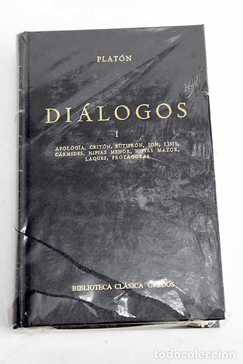 Libros: Di&aacute;logos, tomo I: Plat&oacute;n.- Plat&oacute;n - Foto 1
