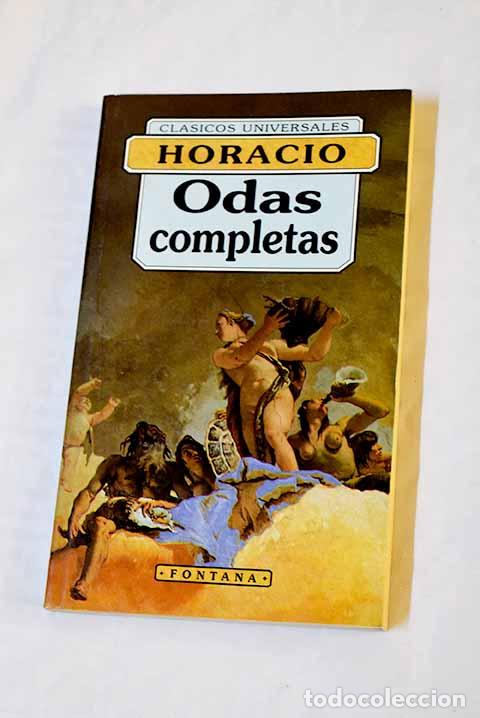 Libros: Odas completas: Horacio Flaco, Quinto.- Horacio Flaco, Quinto - Foto 1