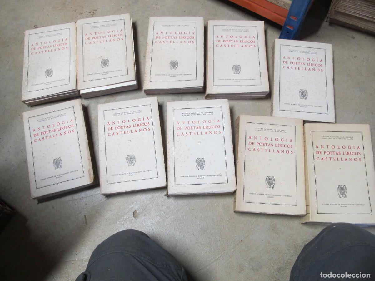 Livres: ANTOLOGIA DE POETAS LIRICOS CASTELLANOS. COMPLETA EDICION NACIONAL DE LAS OBRAS DE MENENDEZ PELAYO