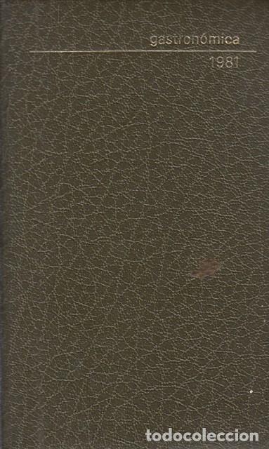 Libros: AGENDA A&Ntilde;O 1981. GASTRON&Oacute;MICA - DEUSTO - Foto 1