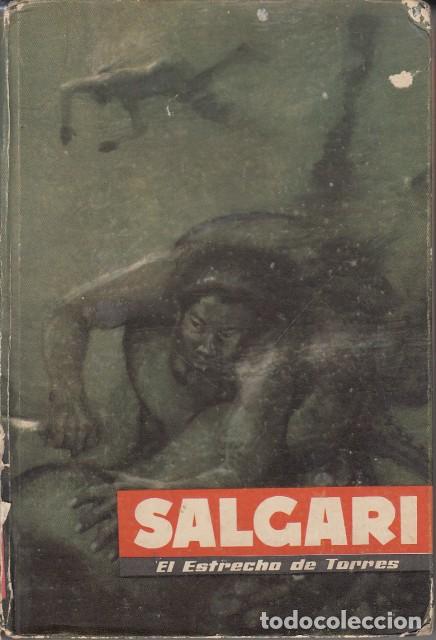 Libros: EL ESTRECHO DE TORRES - SALGARI - Foto 1