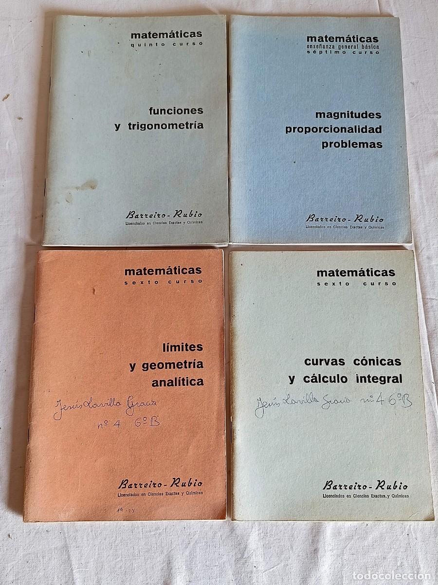 books: Lote cuadernos Barreiro-Barrio