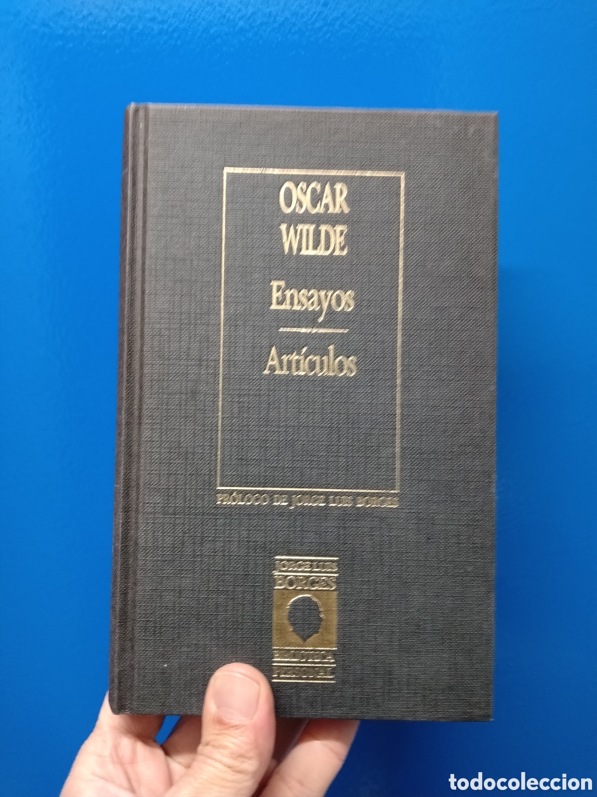 Libros: Ensayos. Art&iacute;culos. Oscar Wilde. Biblioteca Borges - Foto 1