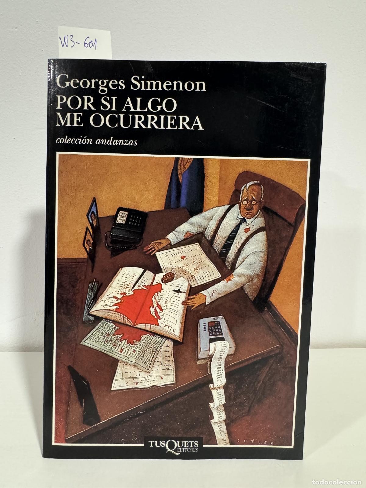 Libros: SIMENON, Georges. - Por si algo ocurriera. - Foto 1