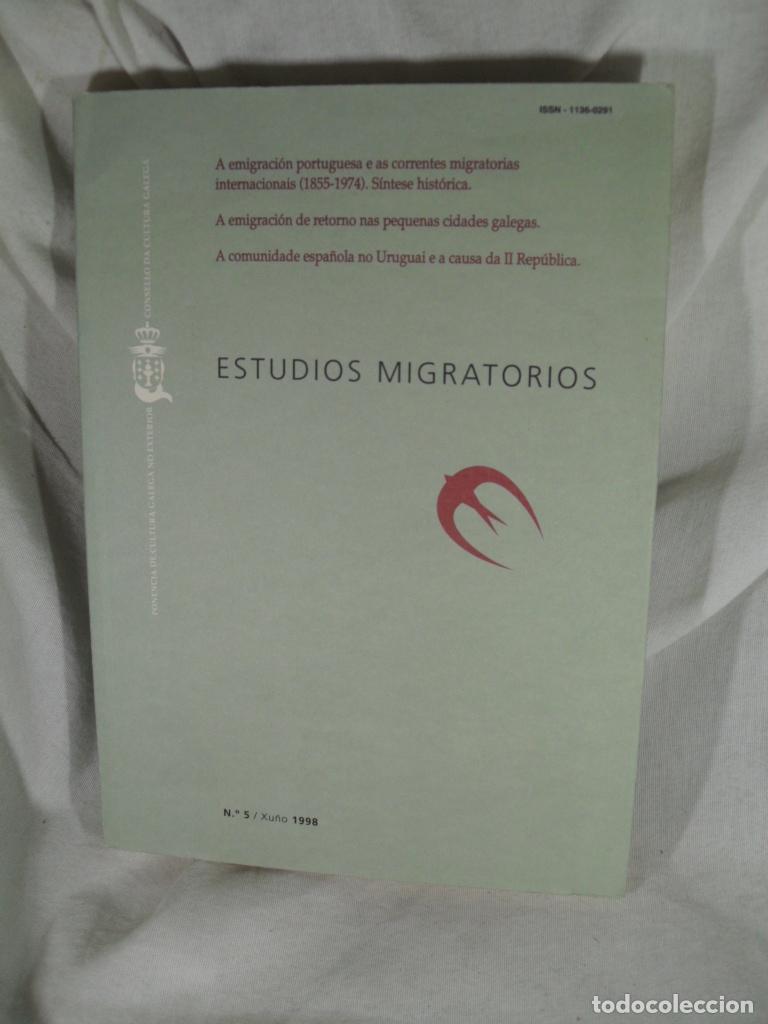 Libros: ESTUDIOS MIGRATORIOS N&ordm;5 XU&Ntilde;O 1998 - VARIOS - Foto 1