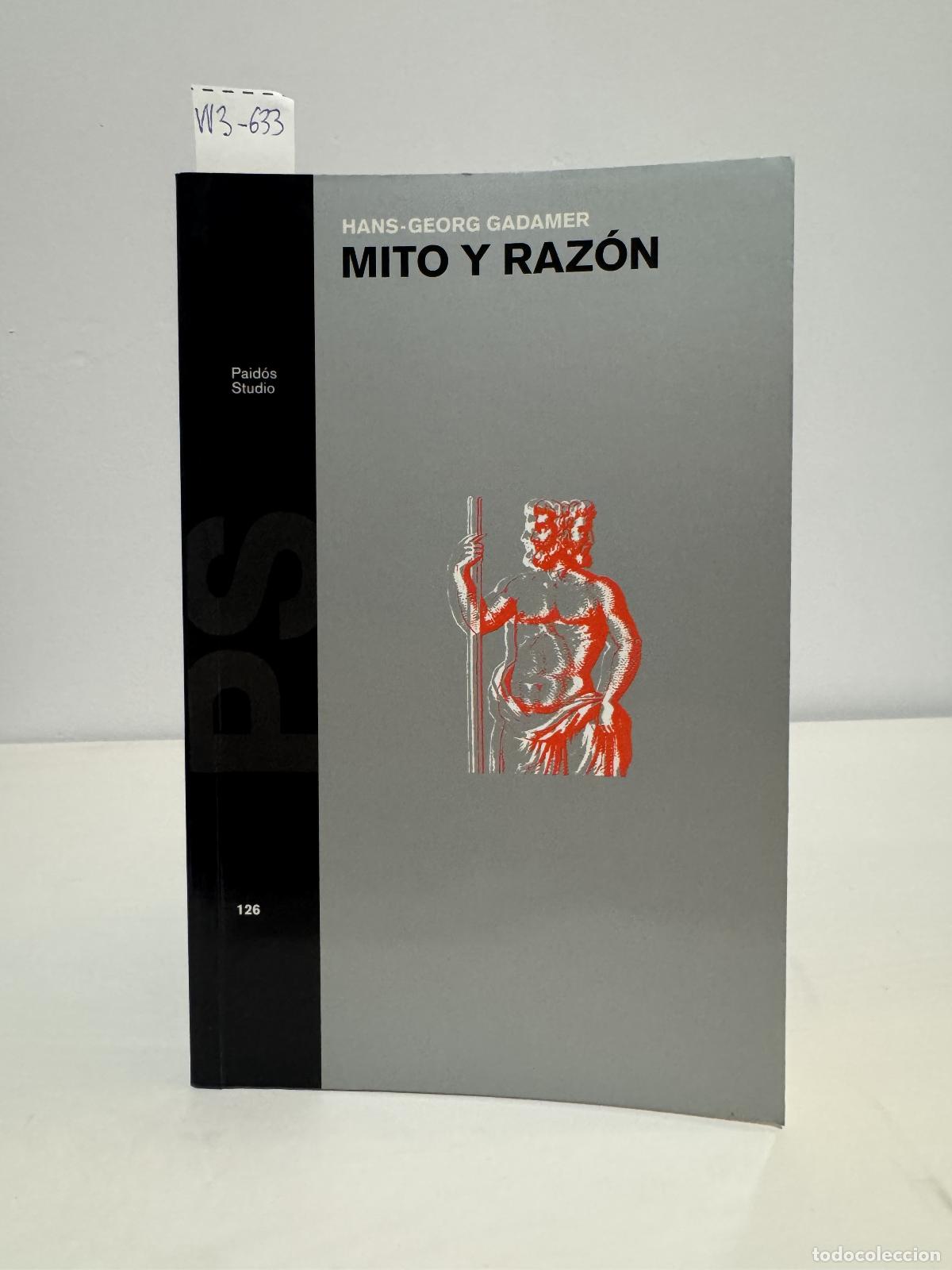 Libros: GADAMER, Hans-Georg. - Mito y raz&oacute;n. - Foto 1