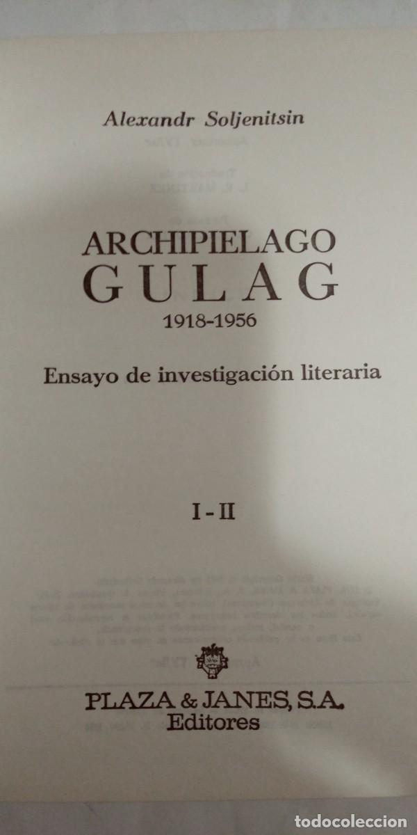 Libros: Archipi&eacute;lago Gulag Alexandr Soljenitsin - Foto 2