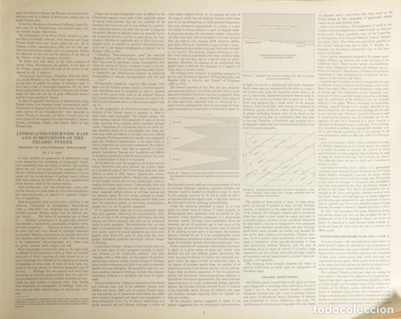 Libros: MCKEE. (Edwin D.) et al. - PALEOTECTONIC MAPS OF THE TRIASSIC SYSTEM. - Foto 3