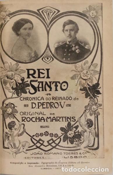 Libros: ROCHA MARTINS. - REI SANTO. [2 VOLS.] - Foto 1