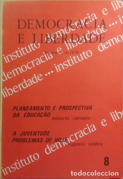 Libros: DEMOCRACIA E LIBERDADE, N.&ordm; 8, DEZEMBRO 1978. - Foto 1