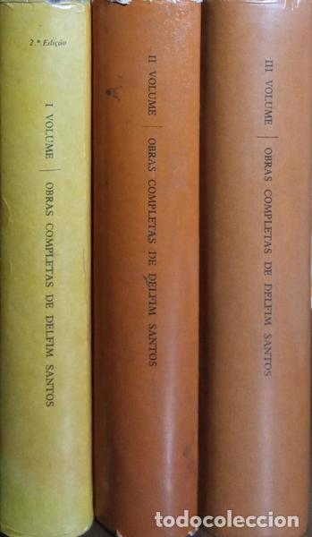 Libros: SANTOS. (Delfim) - OBRAS COMPLETAS. [3 VOLS./2.&ordf; EDI&Ccedil;&Atilde;O] - Foto 4