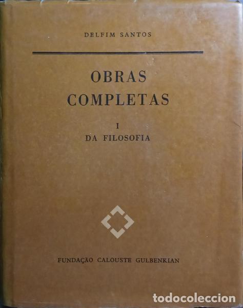 Libros: SANTOS. (Delfim) - OBRAS COMPLETAS. [3 VOLS./2.&ordf; EDI&Ccedil;&Atilde;O] - Foto 1