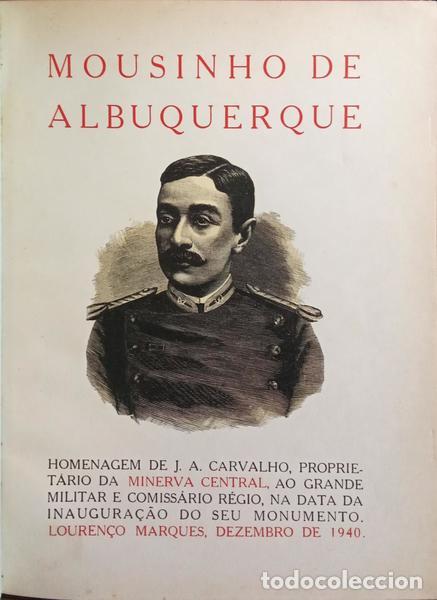 Libros: CARVALHO. (Jo&atilde;o Ant&oacute;nio de) - MOUSINHO DE ALBUQUERQUE. - Foto 1