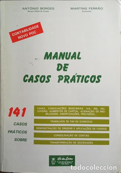 Libros: BORGES. (Ant&oacute;nio) e Martins Ferr&atilde;o. - MANUAL DE CASOS PR&Aacute;TICOS. - Foto 1