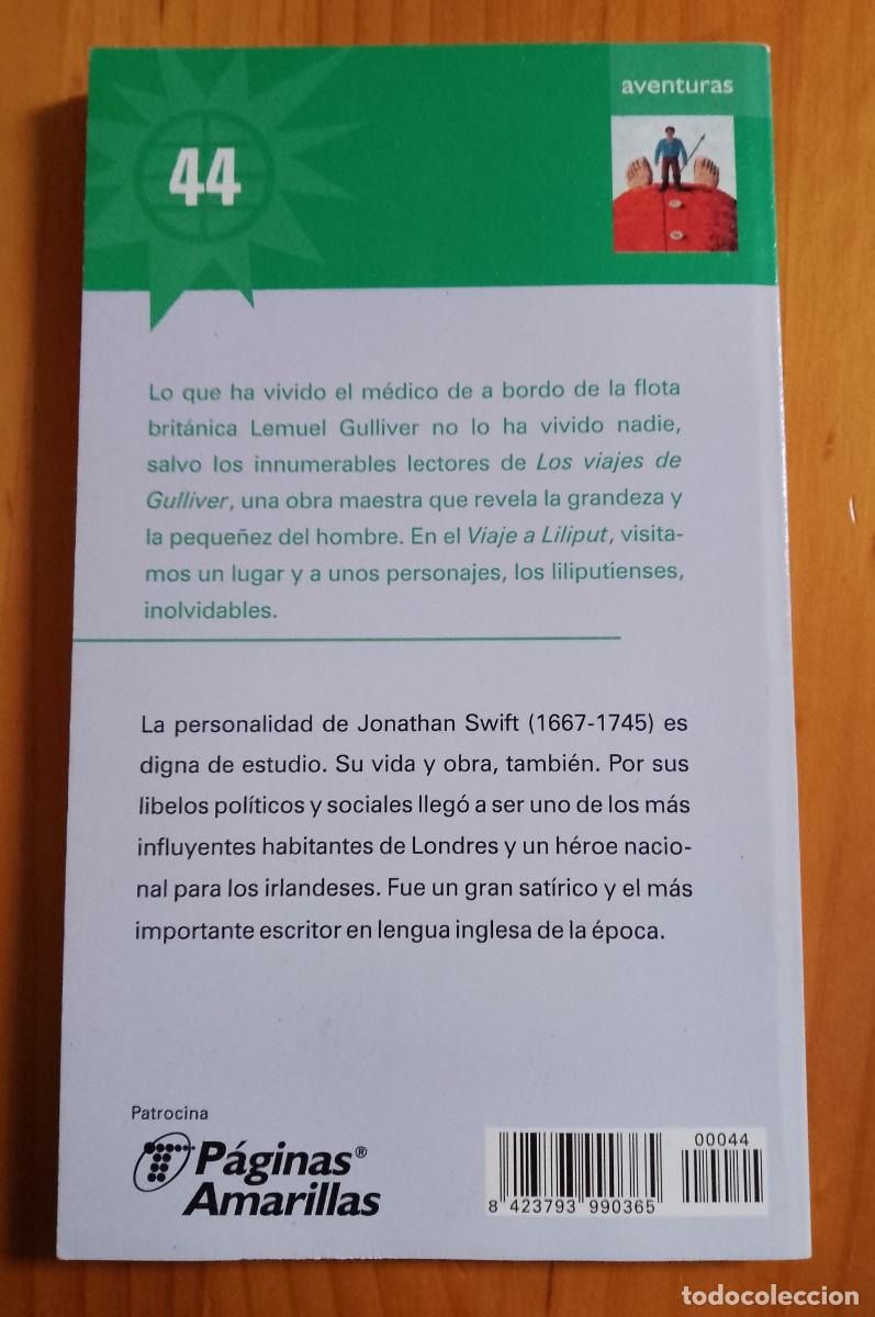 Libros: VIAJE A LILIPUT - GULLIVER - JONATHAN SWIFT - Foto 2