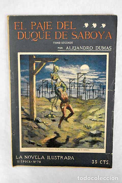 Libros: El paje del duque de Saboya, tomo II.- Dumas, Alejandro - Foto 1
