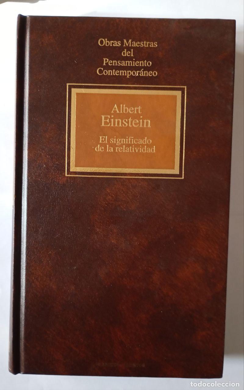 Libros: El significado de la relatividad - Einstein, Albert - Foto 1