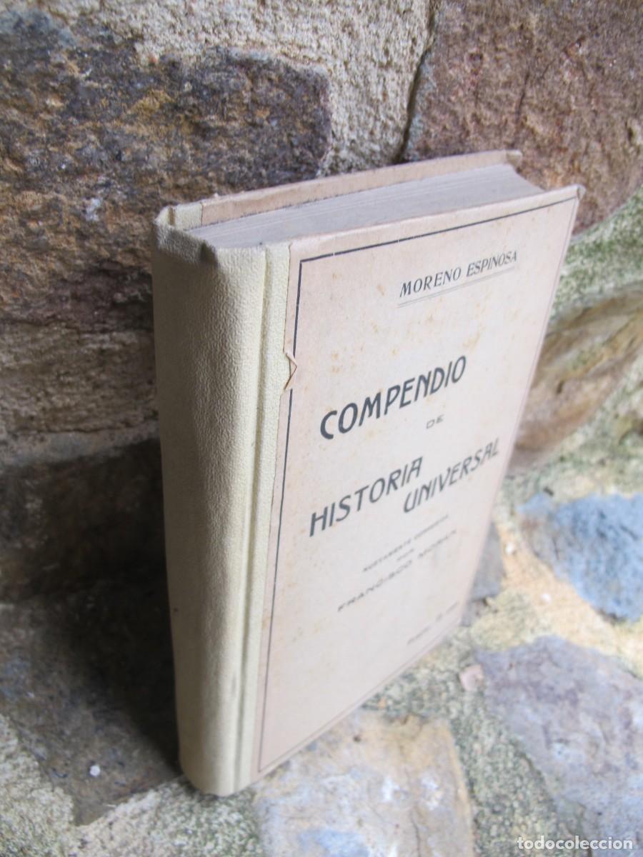 Libros: COMPENDIO DE HISTORIA UNIVERSAL. MORENO ESPINOSA - Foto 1