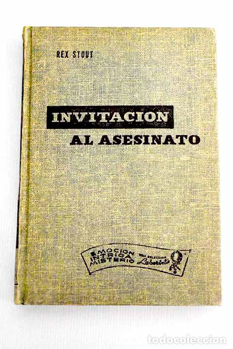 Libros: Invitaci&oacute;n al asesinato.- Stout, Rex - Foto 1