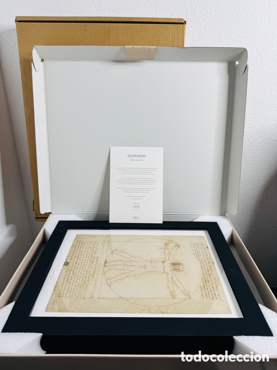 Libros: LEONARDO 500 &ndash; EL HOMBRE DE VITRUBIO. EDICI&Oacute;N LIMITADA DE LUJO - Foto 3