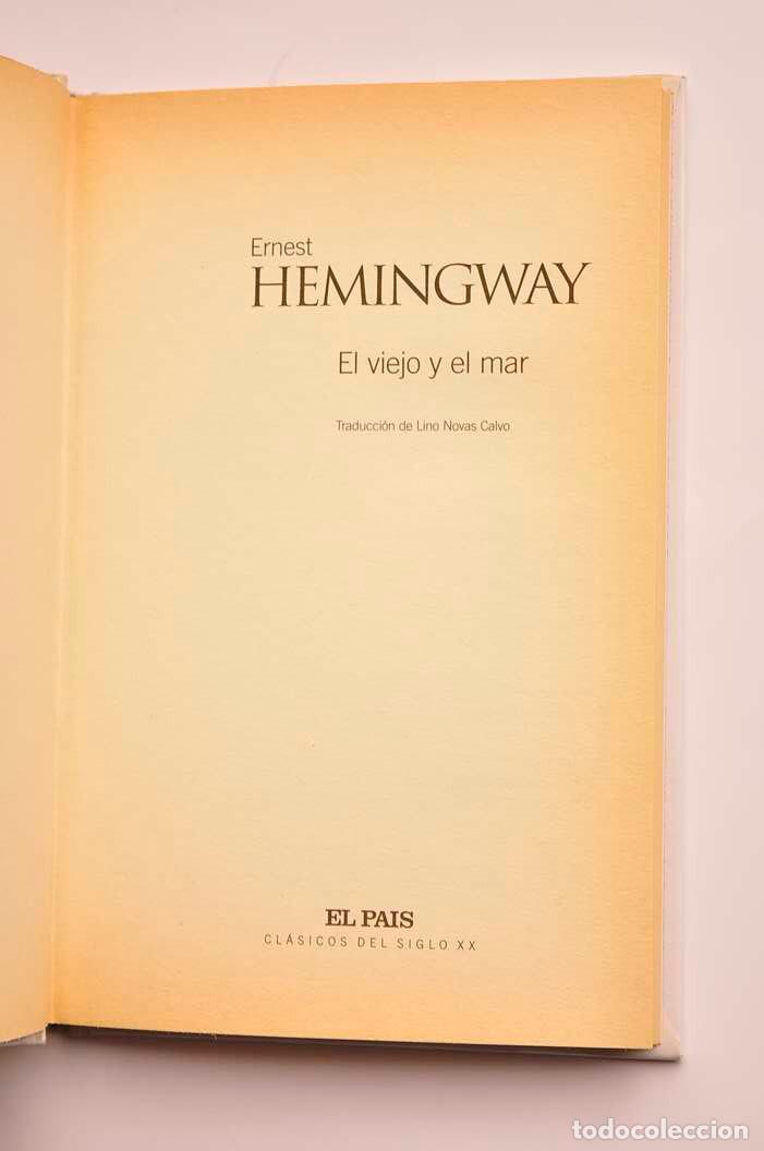 Libros: El viejo y el mar - HEMINGWAY, Ernest - Foto 2