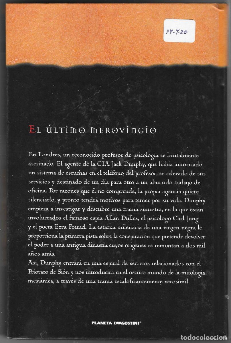 Libros: Libro. El &uacute;ltimo Merovingio. Jim Hougan. ref. 27-720 - Foto 2