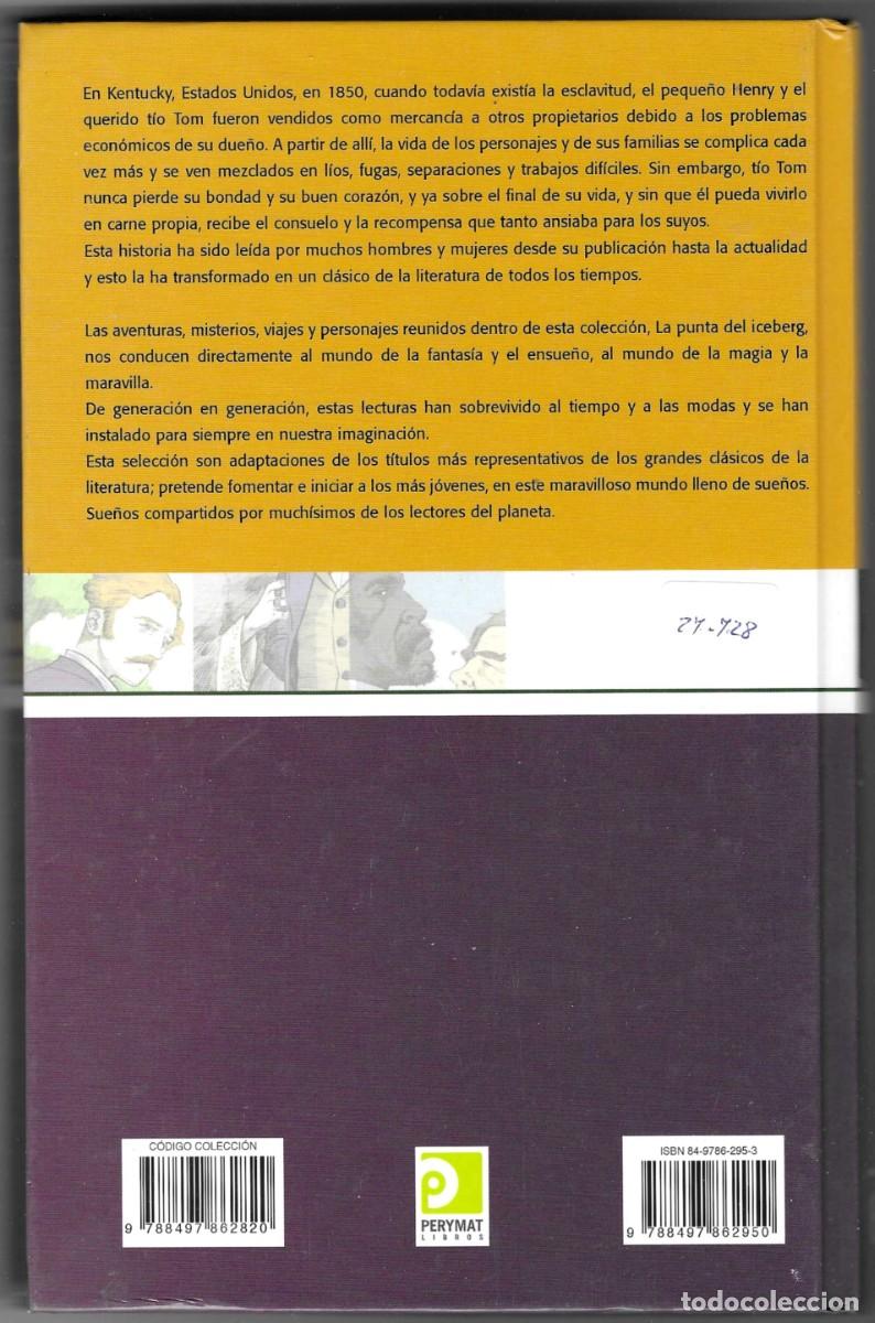 Libros: Libro. La Caba&ntilde;a del Tio Tom. Harriet Beecher Stowe. ref. 27-728 - Foto 2
