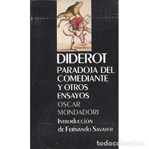Libros: PARADOJA DEL COMEDIANTE Y OTROS ENSAYOS - DIDEROT - Foto 1