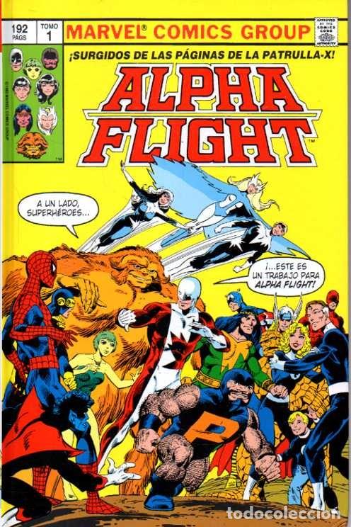 Libros: &rdquo;ALPHA FLIGHT. TOMO 1.&rdquo; - &rdquo;BYRNE, John y YANCHUS, Andy.&rdquo; - Foto 1