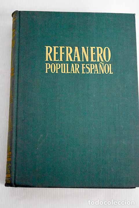 Libros: Refranero popular espa&ntilde;ol.- Tavera, Jos&eacute; Mar&iacute;a - Foto 1