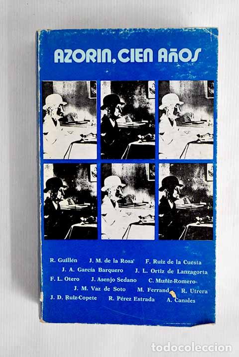 Libros: Azor&iacute;n: cien a&ntilde;os : (1873-1973) - Foto 1