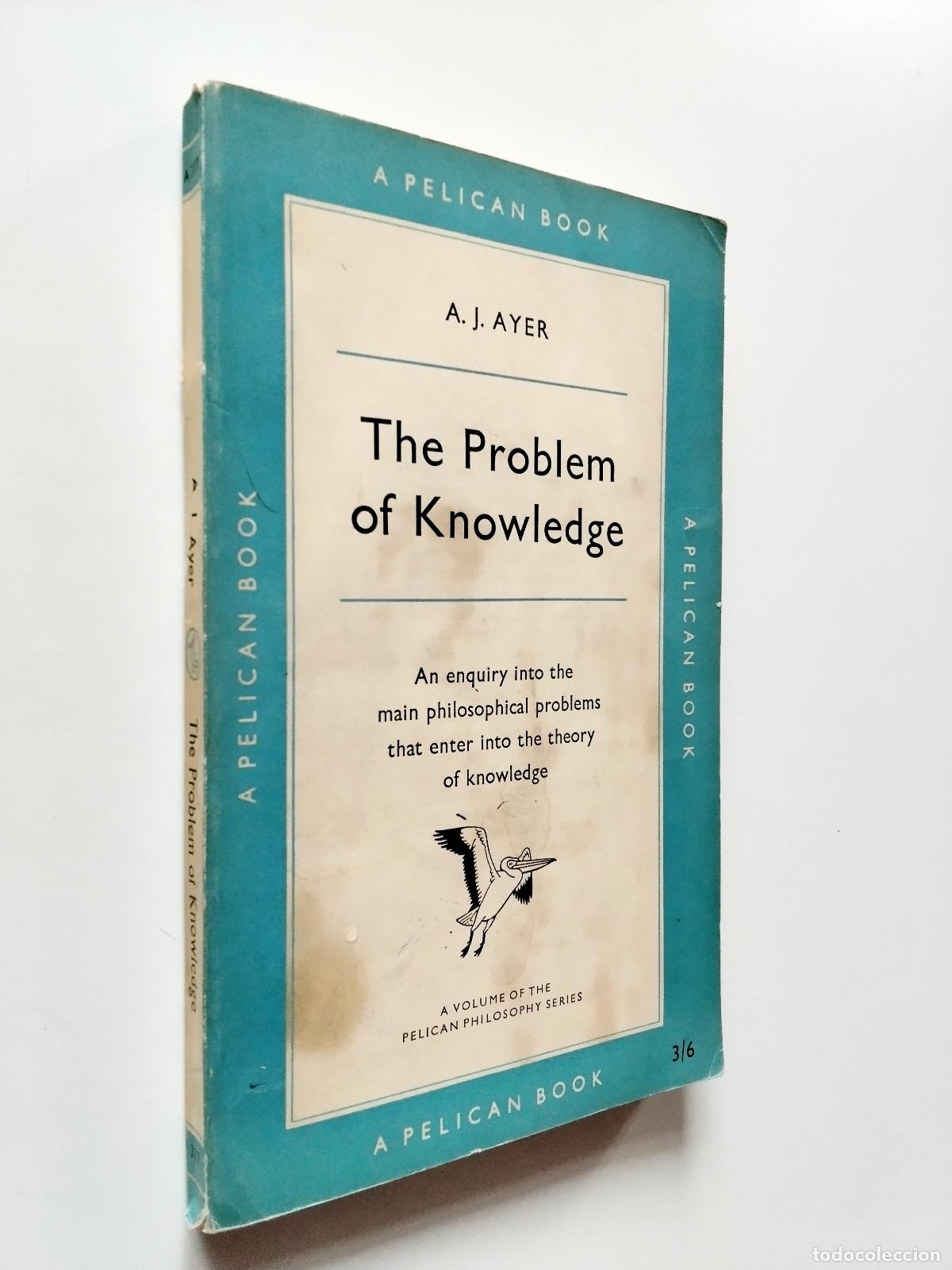 Libros: A. J. Ayer - The Problem of Knowledge - Foto 1