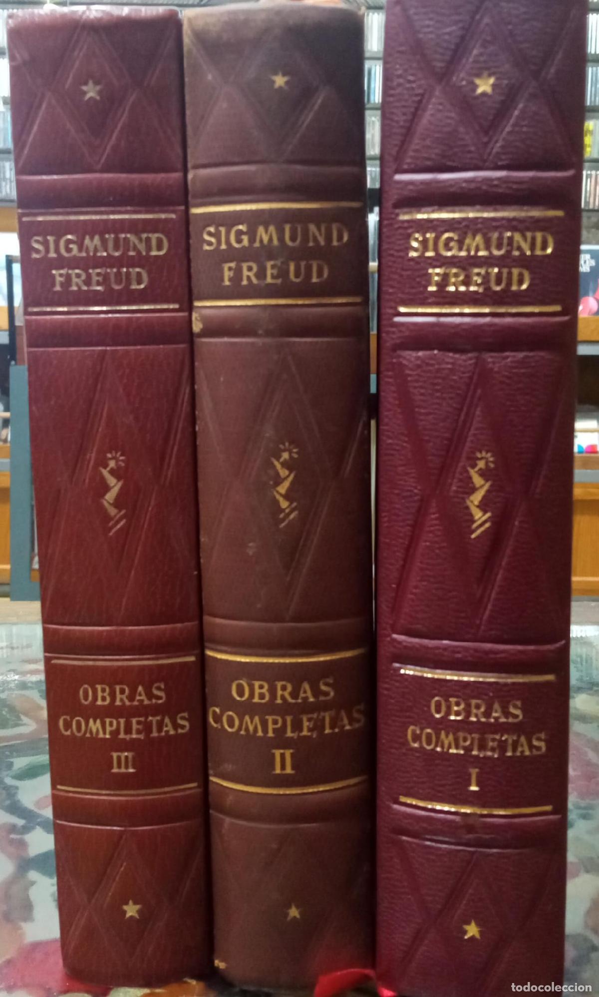 Libros: Sigmund Freud: Obras completas. 3 vols. - Sigmund Freud. - Foto 1