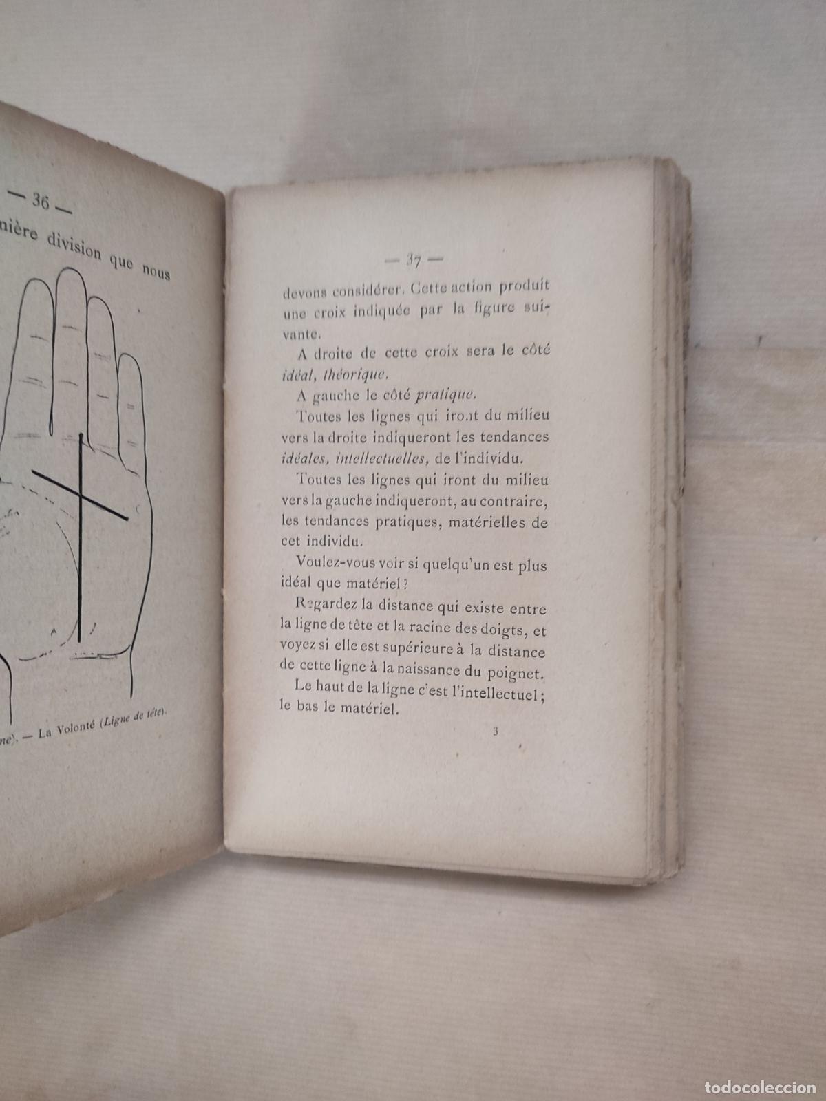 Libros: Comment on lit dans la main: premiers &eacute;l&eacute;ments de chiromancie - Papus - Foto 6