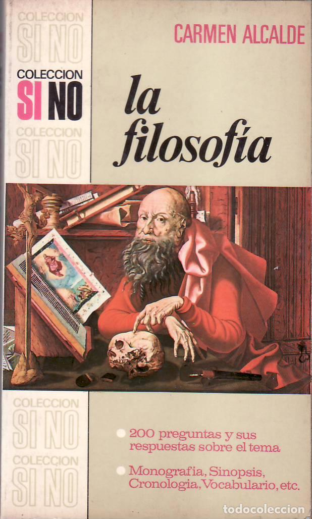 Libros: ALCALDE, Carmen.- - La filosof&iacute;a.