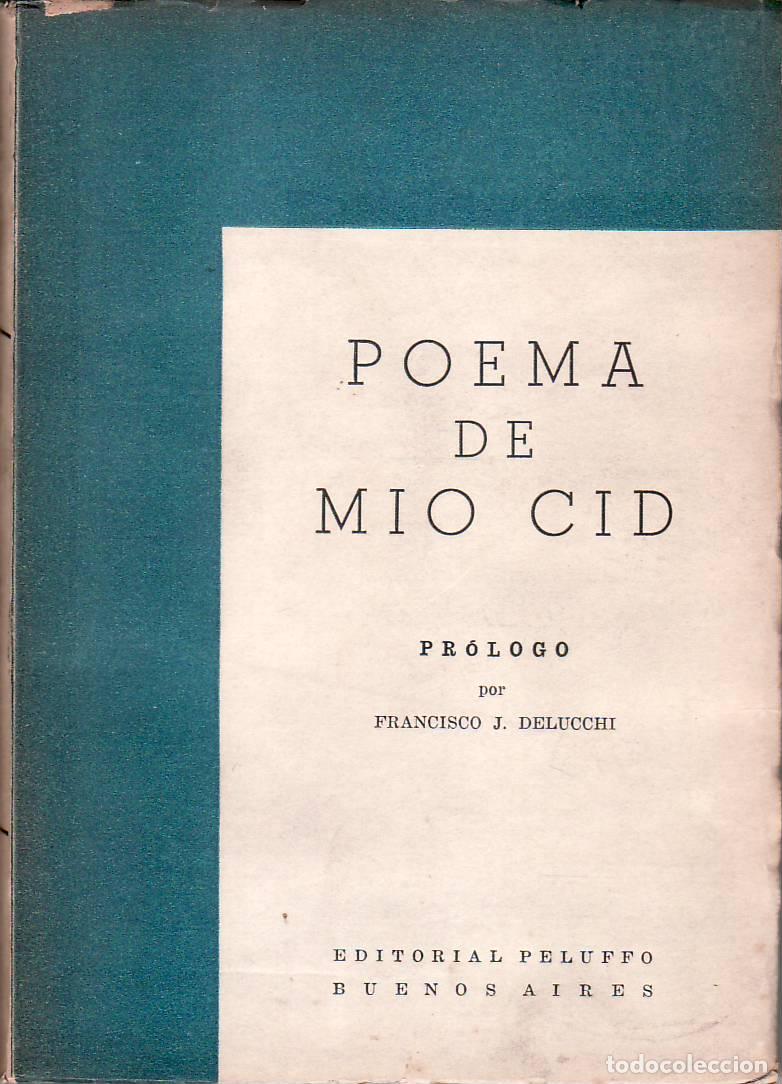 Libros: ANONIMO.- - POEMA DE MIO CID.- Pr&oacute;logo de Francisco J. Delucchi. - Foto 1