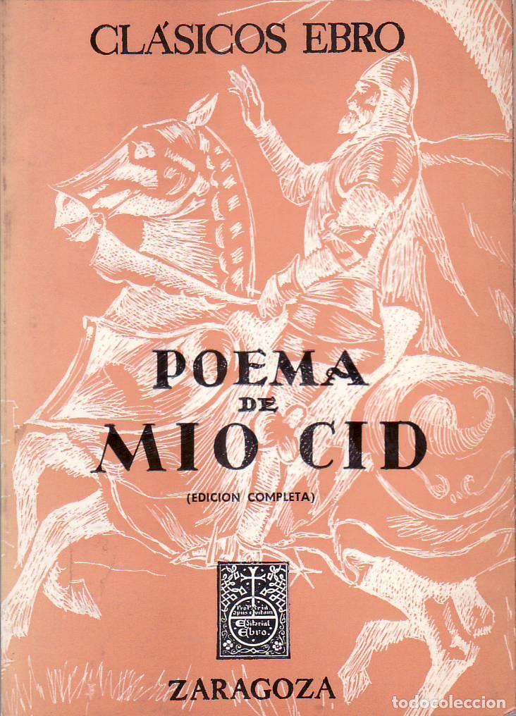 Libros: AN&Oacute;NIMO.- - El Poema del Cid. Edici&oacute;n de Jimena Men&eacute;ndez Pidal. - Foto 1