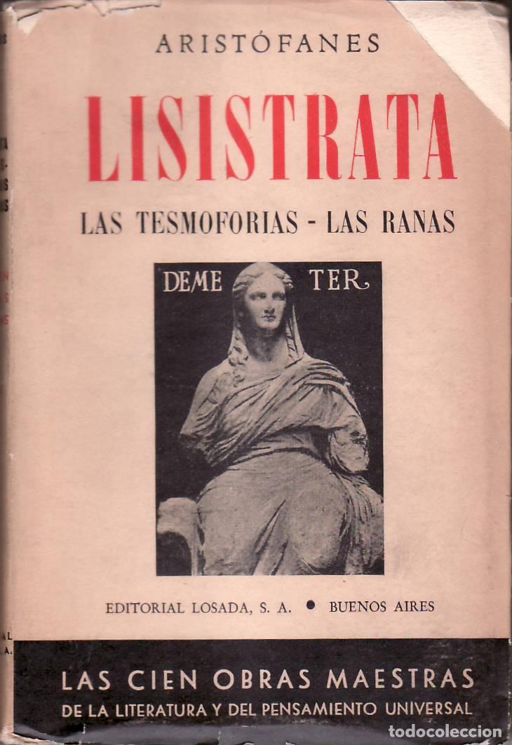 Libros: ARISTOFANES.- - Lis&iacute;strata. Las tesmoforias. Las ranas. - Foto 1