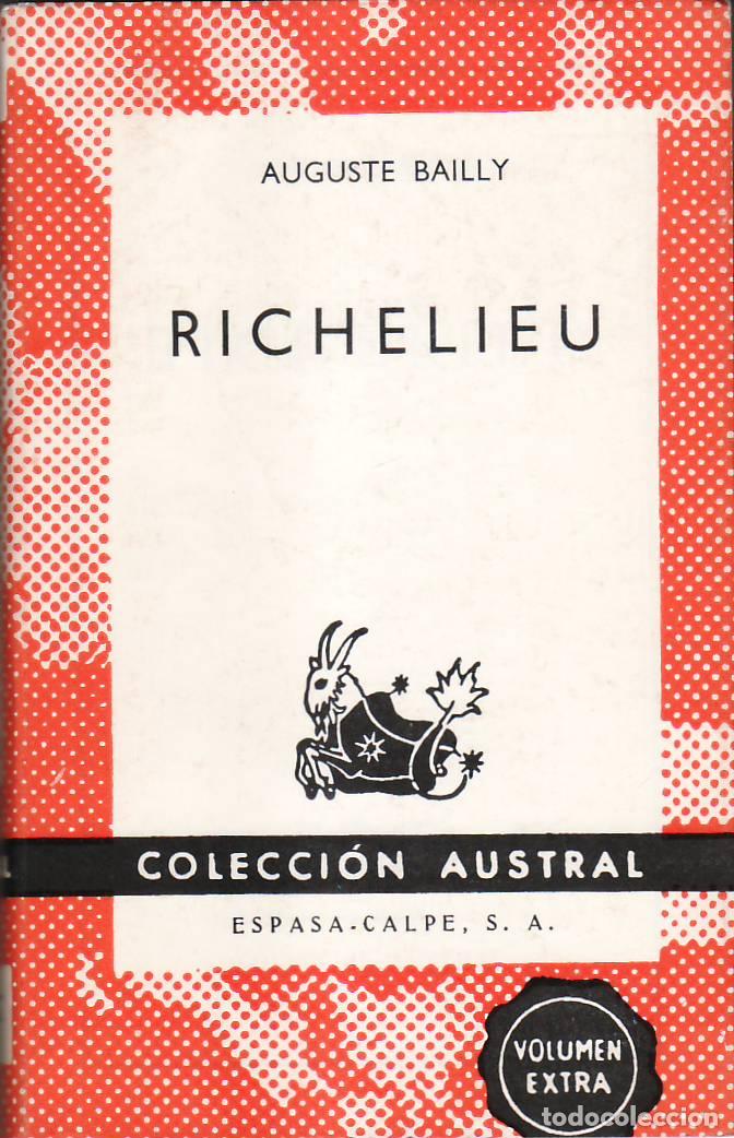Libros: BAILLY, Auguste.- - Richelieu. - Foto 1