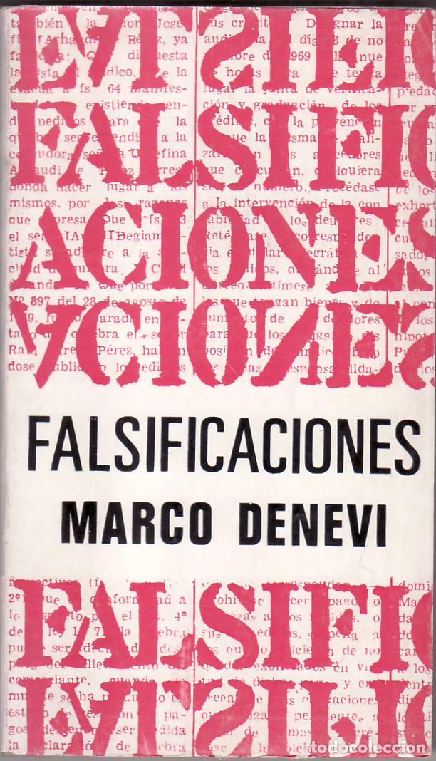Libros: DENEVI, Marco.- - Falsificaciones. Novela. - Foto 1
