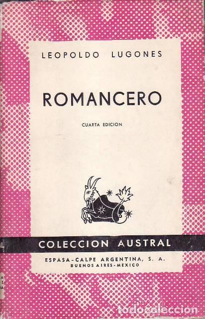 Libros: LUGONES, Leopoldo.- - Romancero. - Foto 1